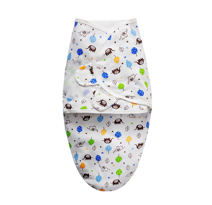 Breathable Cotton Swaddle for Peaceful Sleep