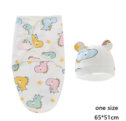 Breathable Cotton Swaddle for Peaceful Sleep