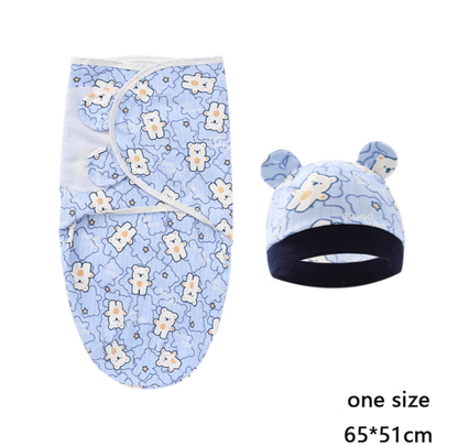 Breathable Cotton Swaddle for Peaceful Sleep