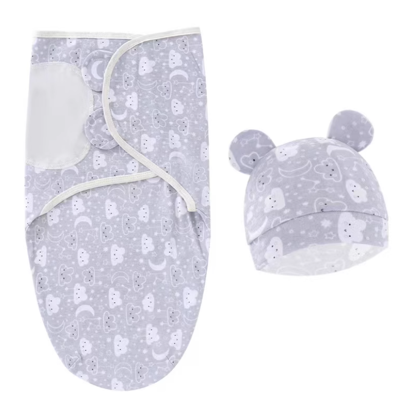 Breathable Cotton Swaddle for Peaceful Sleep