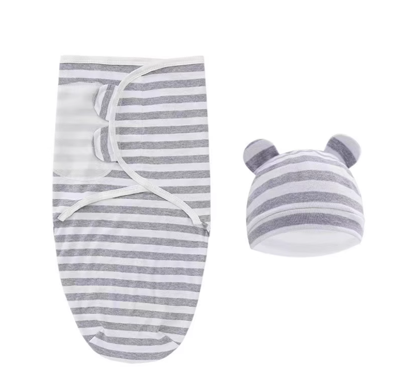 Breathable Cotton Swaddle for Peaceful Sleep