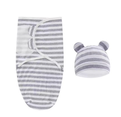 Breathable Cotton Swaddle for Peaceful Sleep